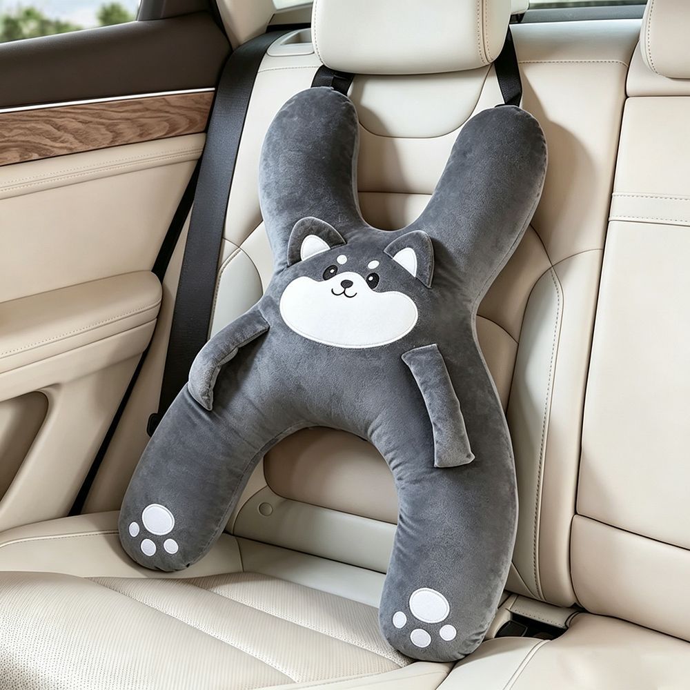 π· Kids Car Travel Hug Pillow β Soft H-Shaped Nap Companion for Road Trips ππ€