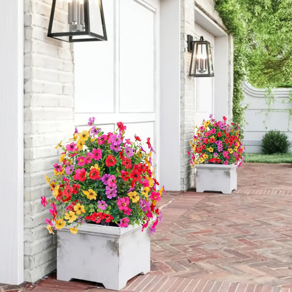 Artificial Flowers for Outdoor Indoor Garden Home Decoration