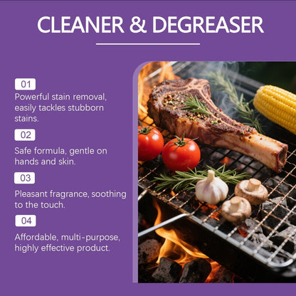 🧼Fast-Acting Heavy-Duty Grill Degreaser Spray🍖