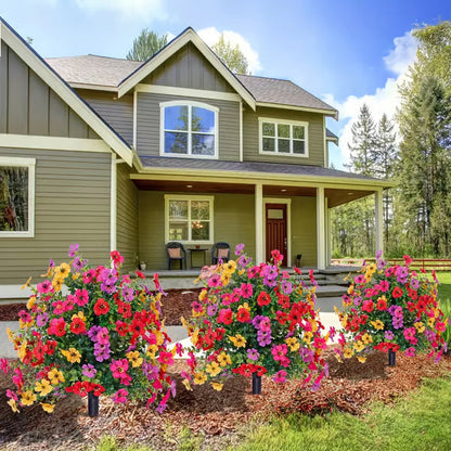 Artificial Flowers for Outdoor Indoor Garden Home Decoration