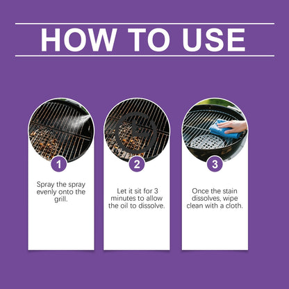 🧼Fast-Acting Heavy-Duty Grill Degreaser Spray🍖