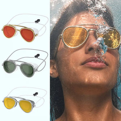 🔥 50% OFF - 😎✨SummerVibe Reflective Swim Goggles